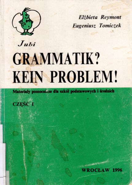 Grammatik Kein problem Elżbieta Reymont w bibliotece pl